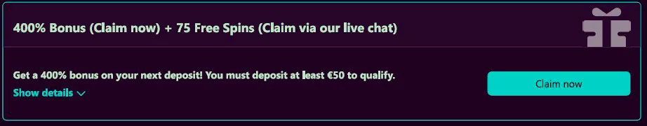 Willkommensbonus avantgarde casino